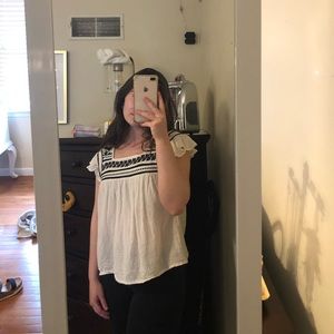 off white blouse